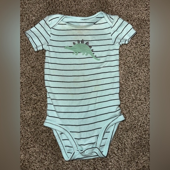 Carter's Blue and Gray Kids Bodysuit Set - Picture 6 of 6